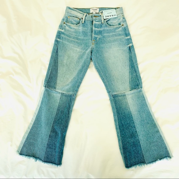 Frame Hurley cropped flare jeans - Picture 5 of 7